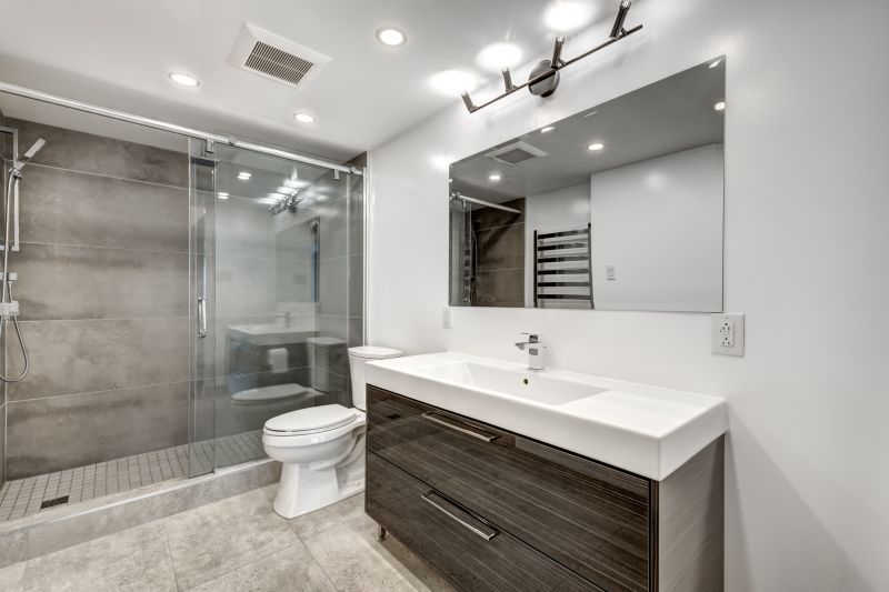 Smart bathroom with integrated technology